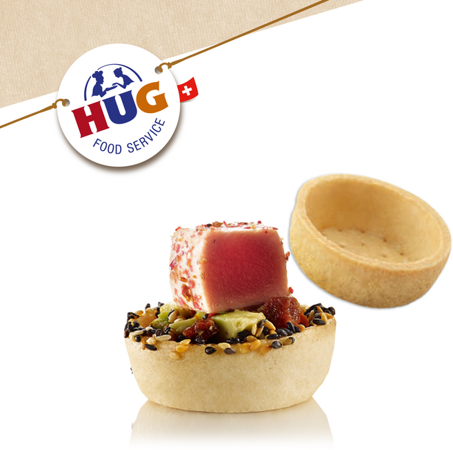 [HUG] 후그 타르트쉘 미니 스낵 타트렛 클래식 5cm, 1박스, 1.58kg