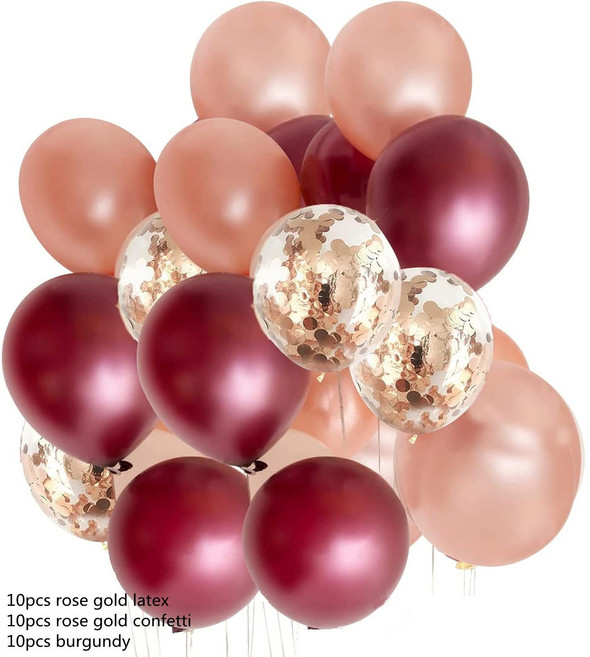 파티샵 파티풍선 크롬벌룬 메탈풍선세트, 18