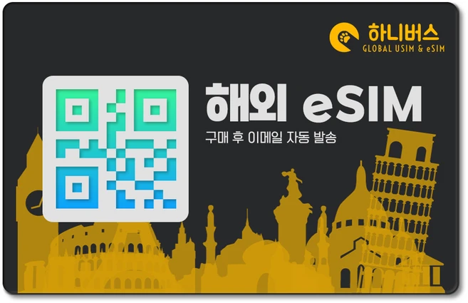 동남아 5개국 이심 eSIM 무제한데이터 5G LTE 베트남 태국 인도네시아 싱가포르 말레이시아 e심 즉시발급, 1개, 4일, 매일 1GB ND - 쿠팡