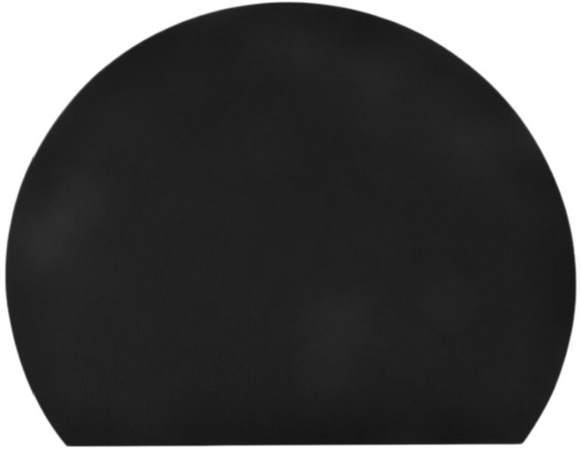 AOHAO D자형 칼집나지 않는 도마, 1개, 블랙