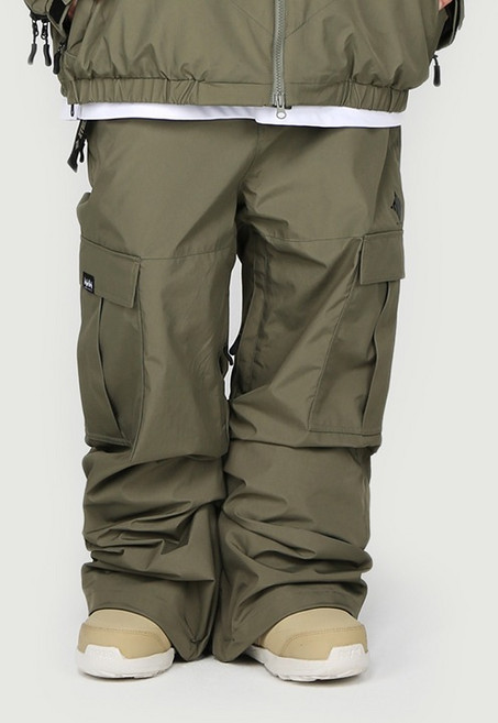 2425 NNN - Aria Cago -PANTS - 카키 / 남여공용 스노우보드복 스키복 팬츠