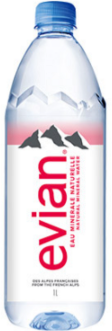 에비앙 생수, 1L