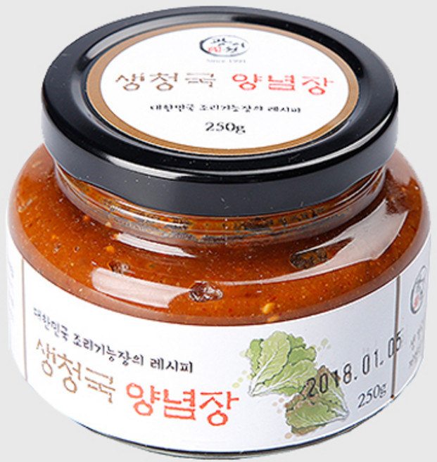 광이원 생청국양념장 /조리기능사가 만든 맛있는건강레시피, 1개, 250g