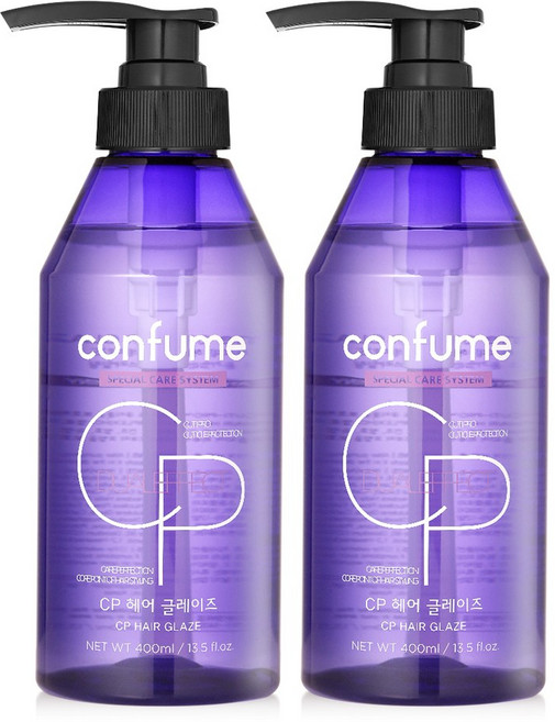 과일나라 컨퓸 헤어 글레이즈, 400ml, 2개