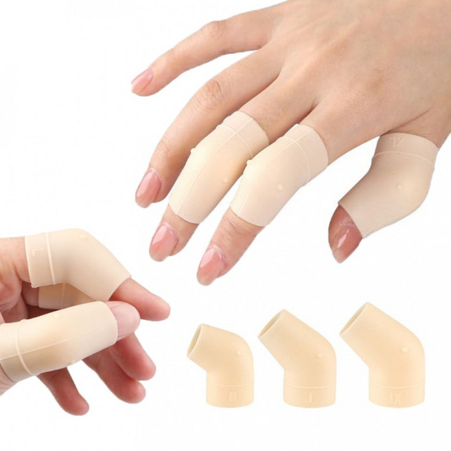 센스 실리콘 손가락 마디 관절 보호대 굳은살 티눈 방지