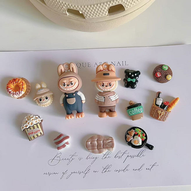 휘앤스타 신발 악세사리 실내화 꾸미기 파츠 12p 세트