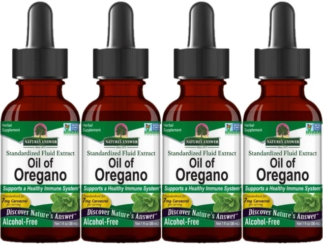 네이처스앤서 고흡수 오일 오프 오레가노 액상 액체, 4개, 30ml - 쿠팡