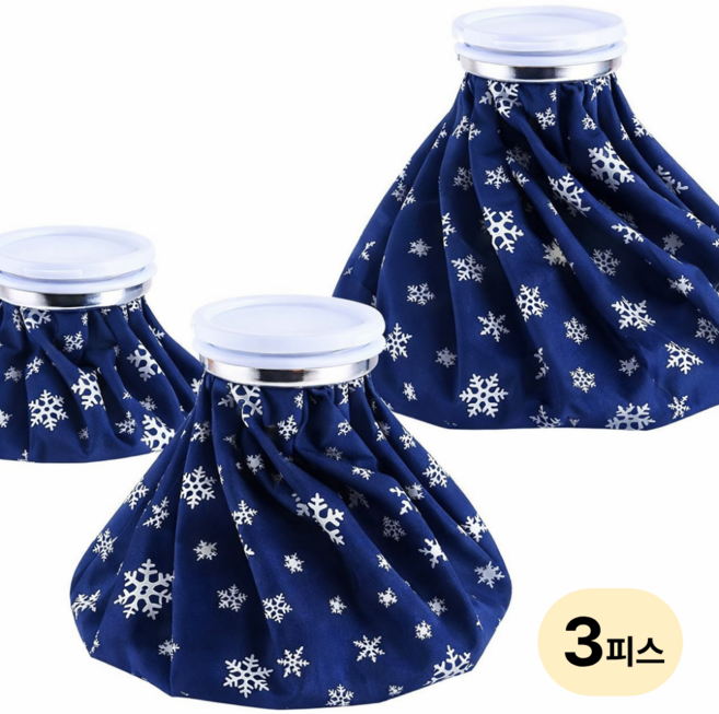 [세트구성] 다용도 냉온 찜질 주머니 소+중+대 구성, 1세트