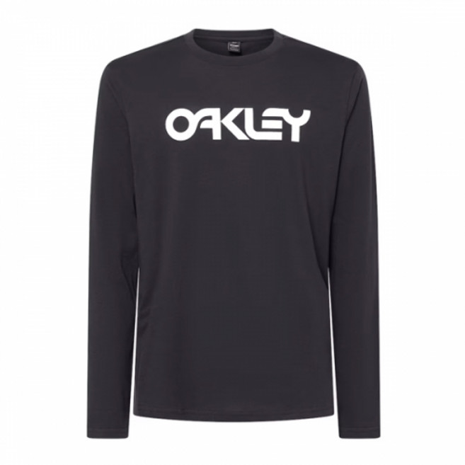 OAKLEY MARK II L/S TEE 2.0 BLACK/WHITE (FOA404012-022) 오클리 긴팔 티셔츠