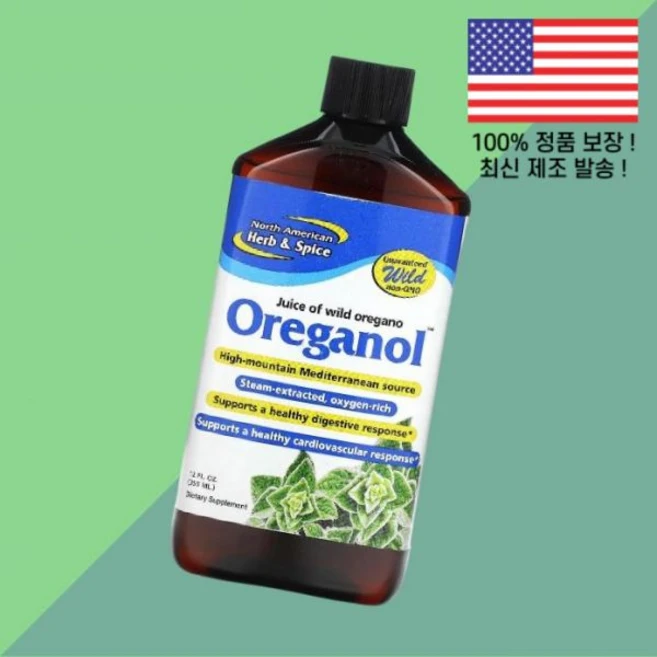북미 허브 스파이스 오레가놀 와일드 오레가노 주스 12온스 355ml North American Herb Spice Oreganol Juice of Wild Oregano 12, 노스 아메리칸 허브 스파이스 오레가놀 와일드 오레가노, 1 - 쿠팡