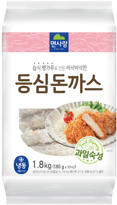 면사랑 등심돈까스 1.8kg, 1개