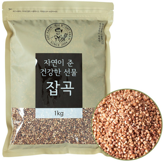 정읍명품 국산 찰수수 1kg 산지직송 잡곡 건강곡물 대통령표창 업체 2024 수확 초신선 햇곡 햇잡곡, 1개