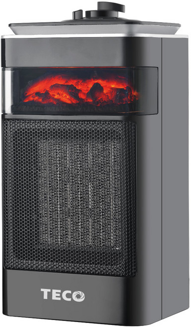 TECO 電暖器, 黑色, XYFYN4001CBB