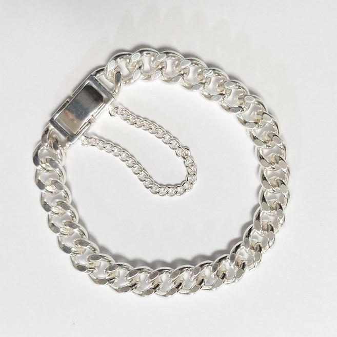 황보석 10돈형 99% 순은 팔찌 남자은팔찌 부모님선물