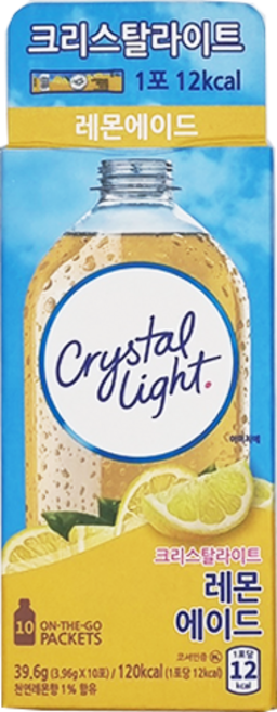 [하인즈]크리스탈라이트 온더고(레몬에이드) / 아이스티 음료