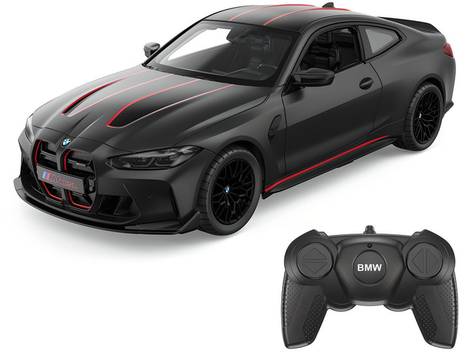 대호토이즈 라스타 1:16 BMW M4 CSL RC카, 블랙, 1개