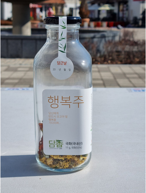 댬양 행복주 국화주 담그기 담금주키트 1병 500ml 5종(2병 3병 선물세트), 4호선물세트(애정주+우정주), 1개