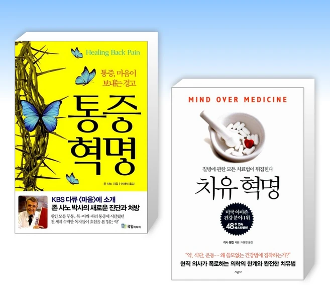(혁명 세트) 통증혁명 + 치유 혁명 (전2권) - 쿠팡