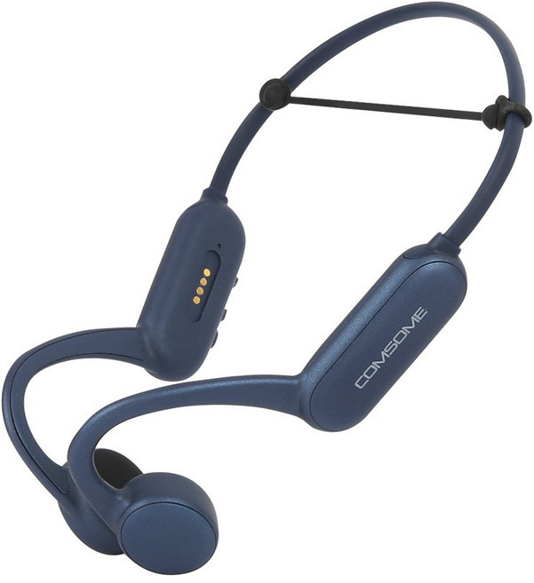 컴썸 골전도 블루투스 이어폰, BT-700B, 블루