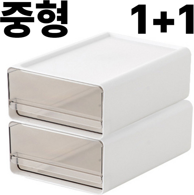 라워스 다용도 데스크 수납함 미니서랍, 2개