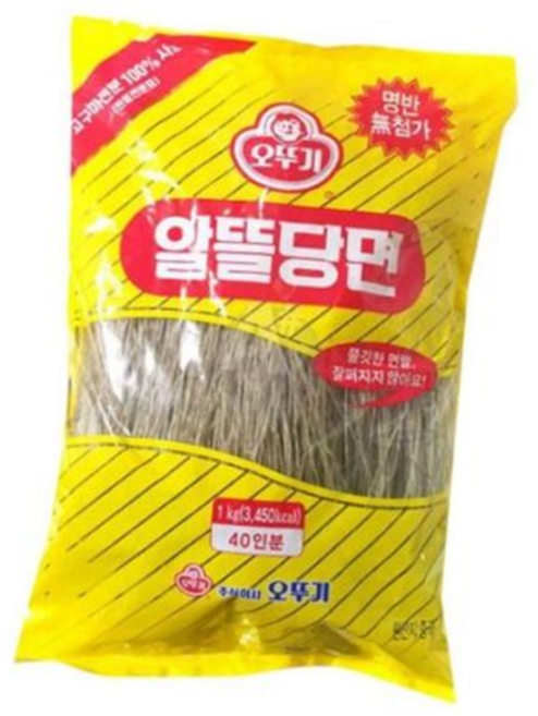 매장정품 기타브랜드 한식당면 당면사리 오뚜기 알뜰당면 잡채 1kg 갈비탕 296646