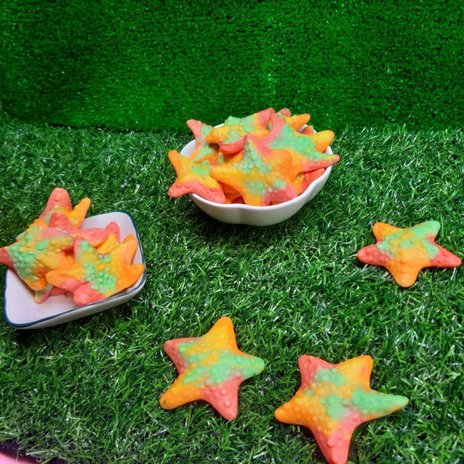 Trolli 海星 QQ糖 200公克軟糖, 1個, 7GT-海星 1000公克