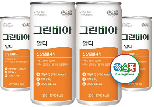 그린비아 알디(RD), 200ml, 60개