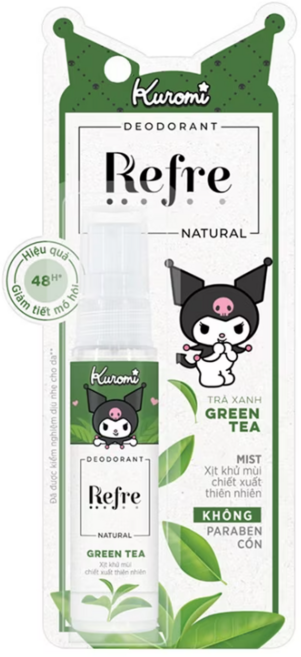 Refre 쿠로미 그린티 데오드란트 스프레이, 1개, 30ml