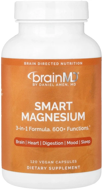 BrainMD 스마트 마그네슘 베지 캡슐 120정(캡슐 1정당 150mg) BrainMD (브레인MD), BrainMD, 스마트 마그네슘 , 베지 캡슐 120정, 1개, 120정 - 쿠팡