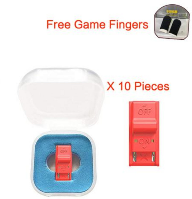 닌텐도 스위치용 플라스틱 지그 커넥터 미니 게이머용 짧은 커넥터 스위치 Rcm 교체 Rcm 클립 립, 8) 10set01, 1개