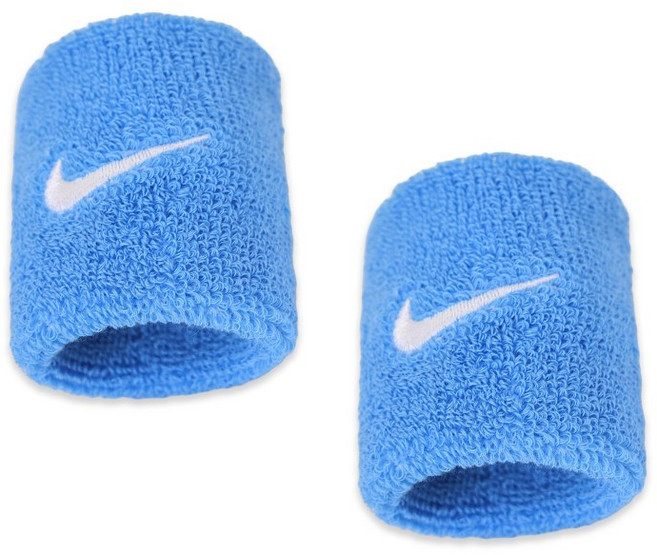 나이키 스우시 클래식 손목밴드, 스카이, 2개