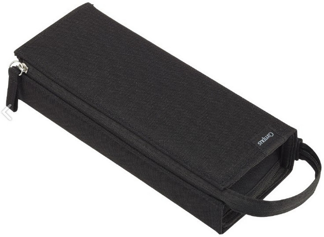 고쿠요 캠퍼스 펜 파우치 필통 펜트레이, 1개, 블랙