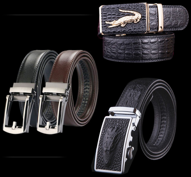 (한정세일)가죽벨트 악어무늬 벨트 정장벨트 중년선물용 정장벨트