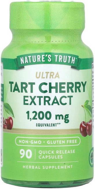네이처스트루스 타트체리추출물 신양벚나무 1200mg 90캡슐 사워체리 TartCherry, 1개, 90정