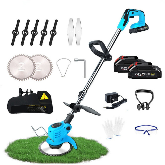 우스틴스 충전식 무선 전동 예초기 KC BL24V3000, 본품+배터리 총2개, 1세트