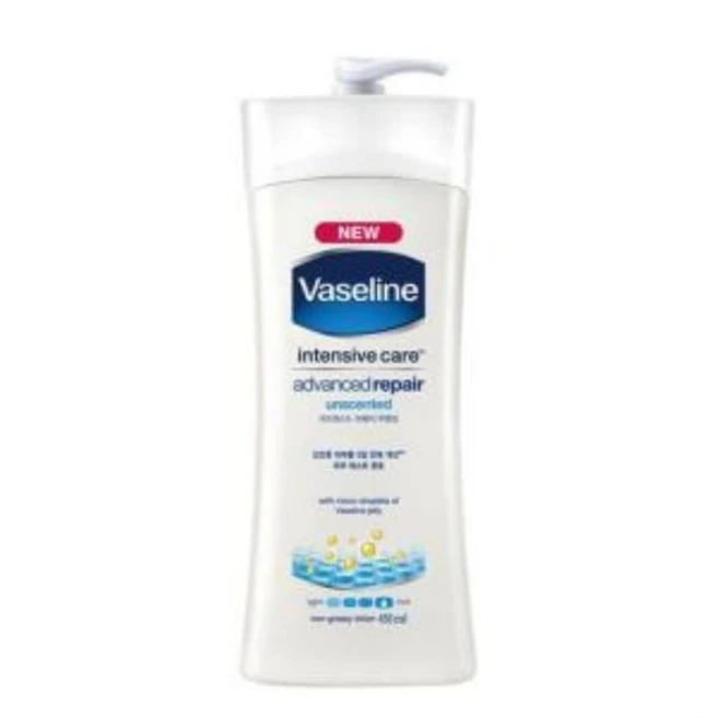 바세린 인텐시브케어 어드밴스드 리페어 바디로션, 450ml, 1개 - 쿠팡