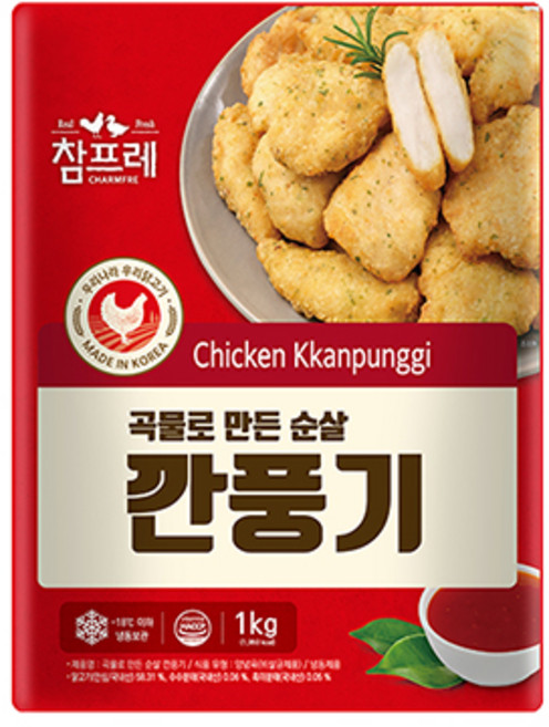 곡물로 만든 순살 깐풍기 1kg + 1kg, 2개