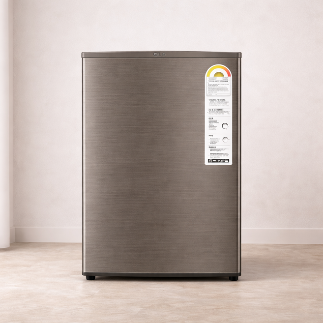 LG전자 미니 90L 1도어 냉장고 방문설치, 실버, B103S14