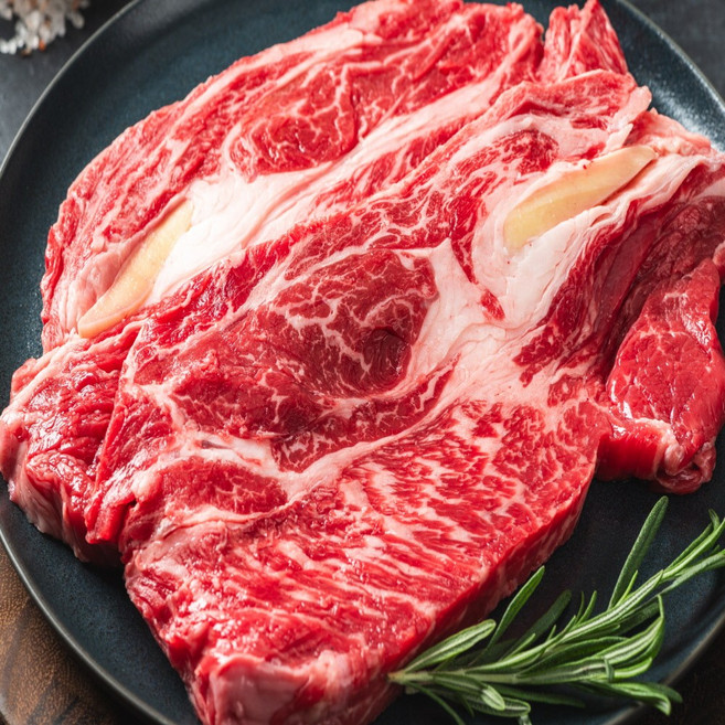 삼형제고기 BDS 국내산 소고기 꽃등심 구이용 스테이크용, 200g, 6개