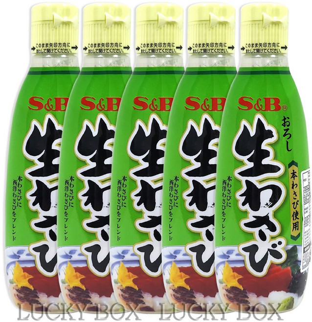 에스엔비 오로시 생 와사비 310g, 5개