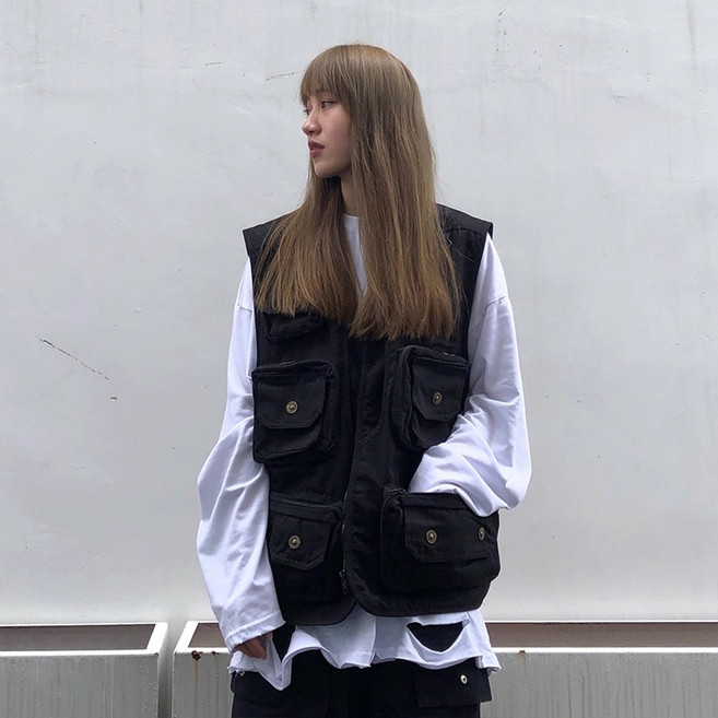 남성 여성 등산조끼 캠핑 베스트 낚시 여름 가을 망사 전술 멀티포켓 작업조끼