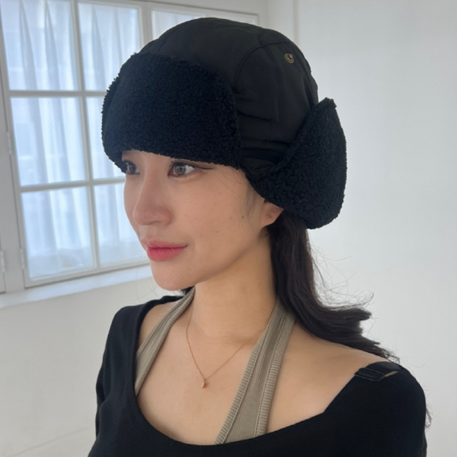디베일 패딩 귀달이 군밤모자 겨울 털 트루퍼햇 방한모 남녀공용