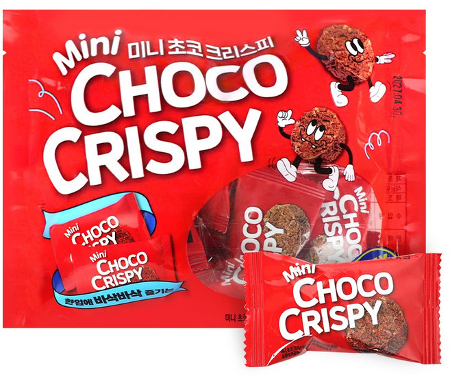 미니 초코 크리스피, 133g, 1개