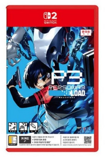 닌텐도스위치2 페르소나3리로드 한글판 새제품(비닐제거시반품불가), 단품(비닐제거시반품불가)