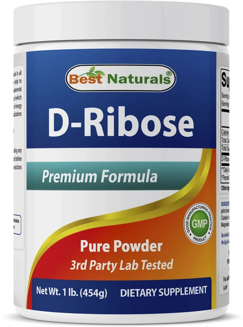 베스트네츄럴스 D-리보스 퓨어 파우더, 1개, 454g - 쿠팡