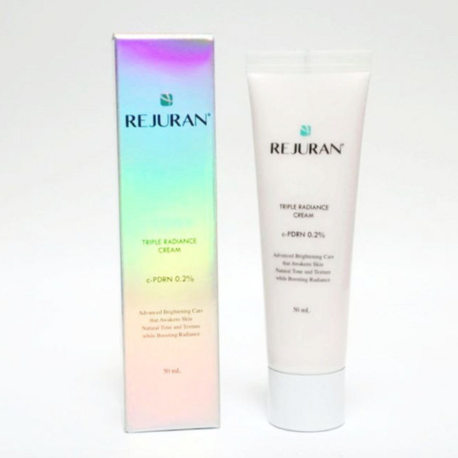 Rejuran 麗珠蘭 c-PDRN 0.2%, 1個, 三重煥彩透亮面霜50ml-現