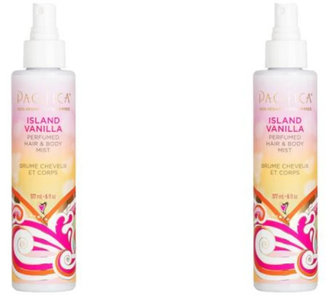 Pacifica 퍼시피카 아일랜드 바닐라 헤어 & 바디 미스트 177ml 2팩 - 쿠팡