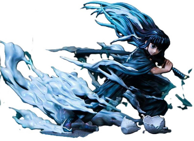 귀멸의칼날 피규어 토키토 무이치로 애니메이션 장식 생일 선물, 샤이선 시토 무이치로 프리미엄 18cm, 사이즈, 1개