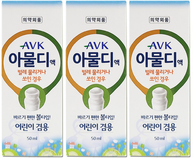 히트로 아물디S 벌레 모기 물린데 볼타입, 3개