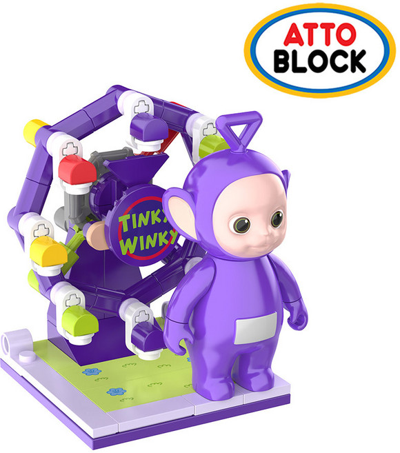 호환블럭 텔레토비 보라돌이 관람차 (HK501), 1개, 단품